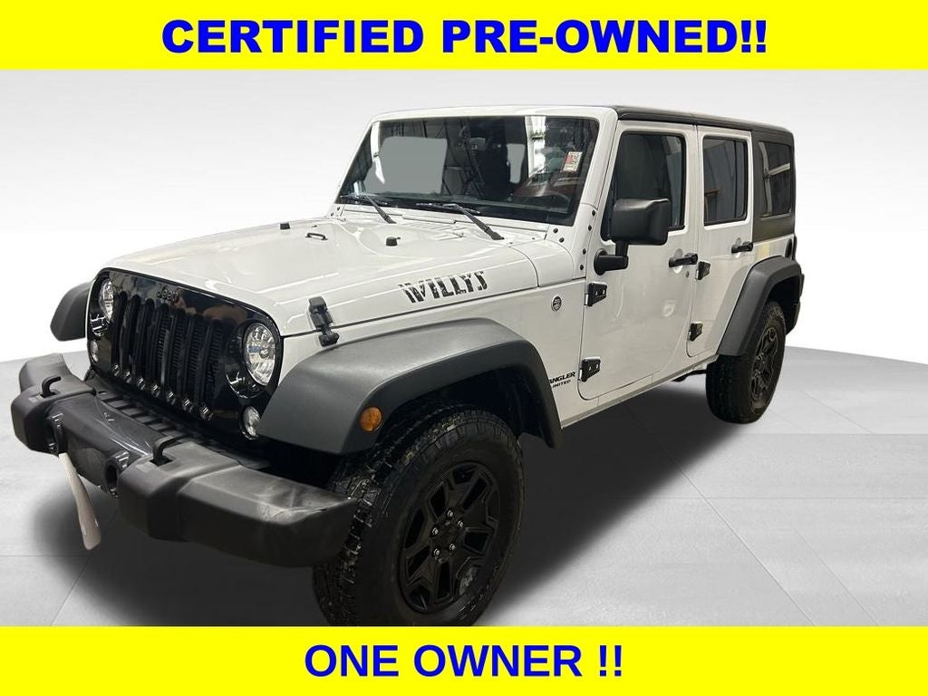 2017 Jeep Wrangler Unlimited Willys