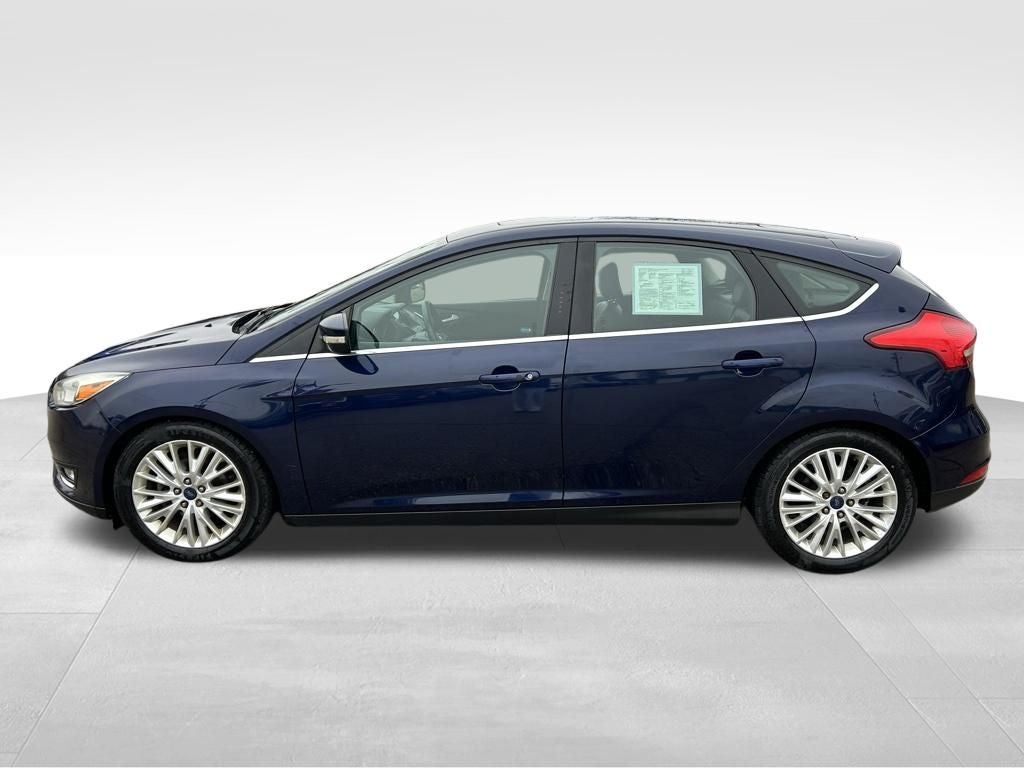 Used 2016 Ford Focus Titanium with VIN 1FADP3N20GL386233 for sale in Burlington, WI