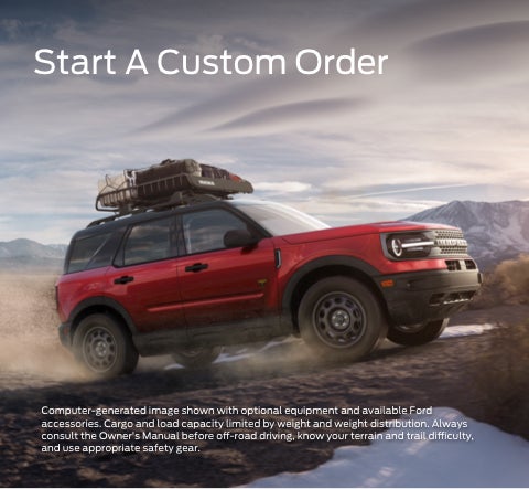 Start a custom order | Miller Ford in Burlington WI