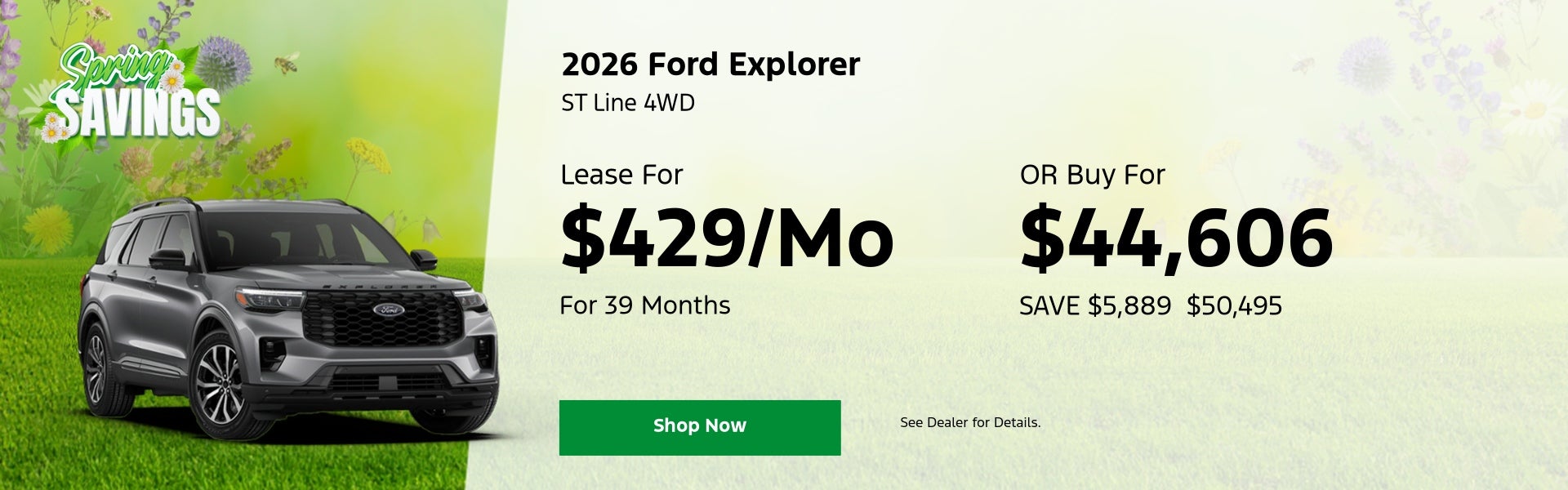 Ford Explorer Deals