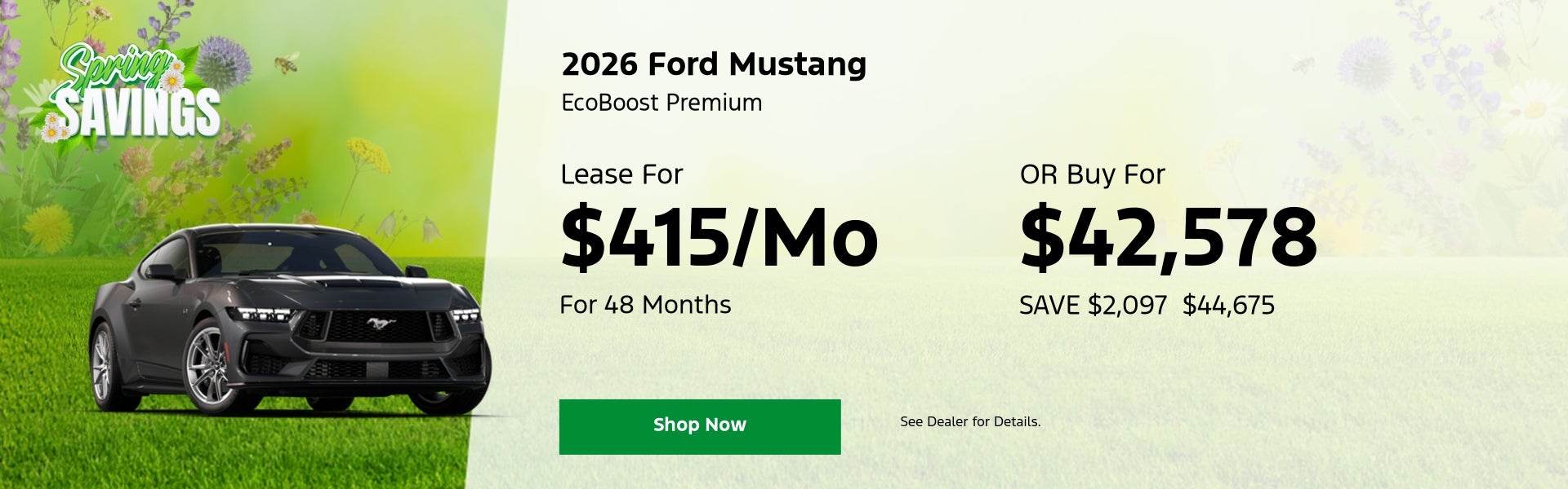 Ford Mustang Deals
