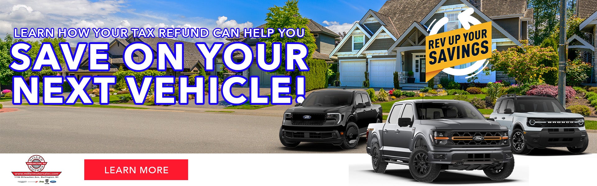 Use Your Tax Refund To Save On Your Next Ford