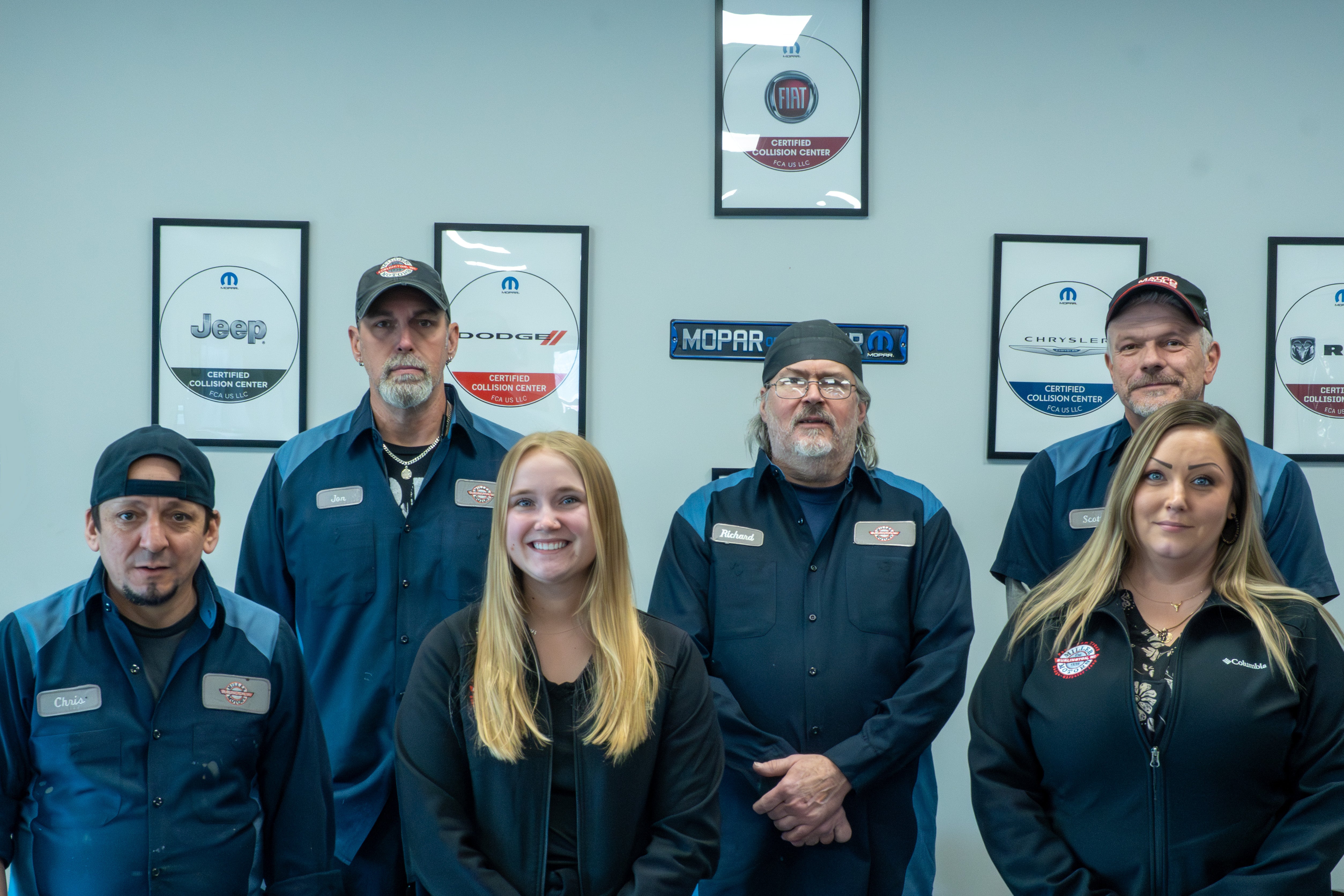 Miller Ford Collision Center staff